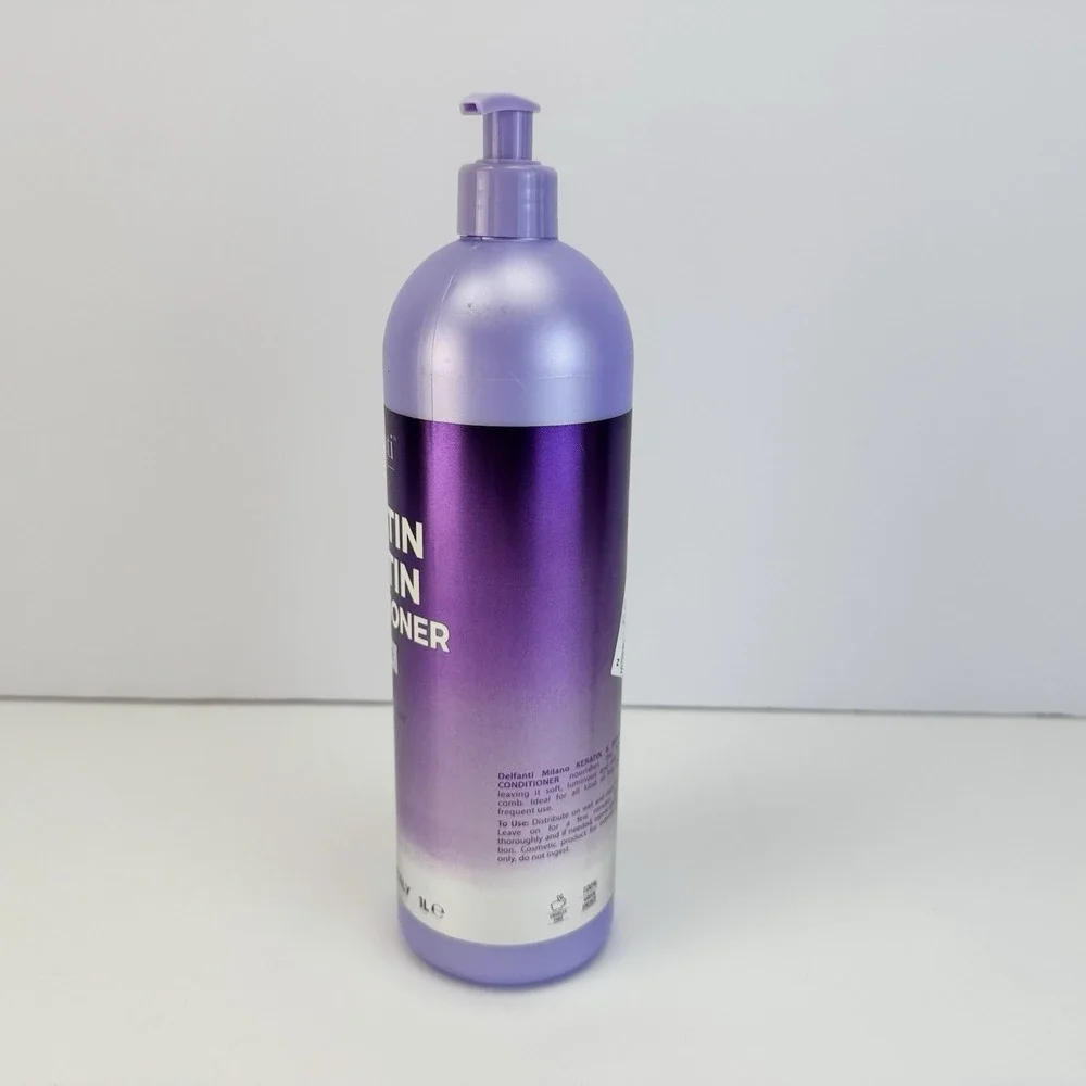 Delfanti ~ Keratin & Biotin Strengthening Conditioner 33.8‎ fl oz NEW!! Italy